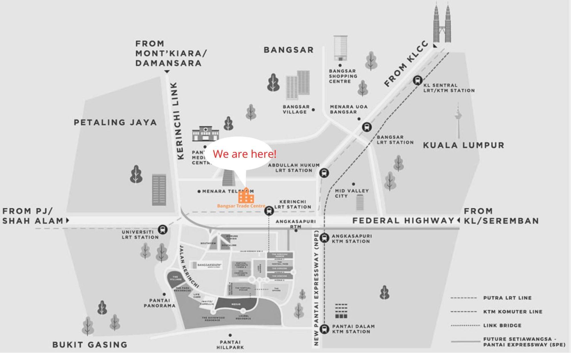 Panoramic City - Bangsar South Mid Valley Kuala Lumpur Dış mekan fotoğraf